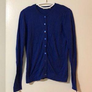 Royal blue cardigan